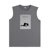 sex文艺禁欲暗黑纯棉背心无袖 相当低调事后烟cigarettes after