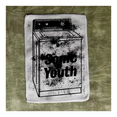 SONIC YOUTH音速青年手绘做脏做旧朋克布贴布标布章衣服包包配件