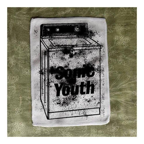 SONIC YOUTH音速青年手绘做脏做旧朋克布贴布标布章衣服包包配件