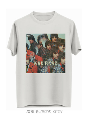 pink floyd syd平克弗洛伊德艺术摇滚喷印日系客定凉感面料短袖T