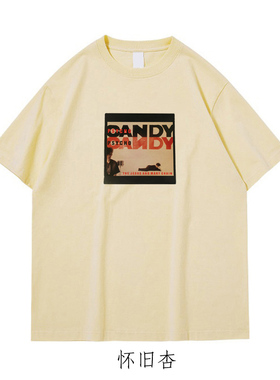 多款jamc and mary chain玛丽链朋克盯鞋摇滚拓印纯棉短袖T恤坎肩