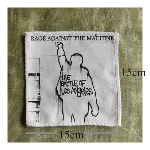 ratm-rage against the machine暴力对抗机器布贴包包衣服配件