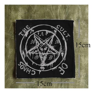 博登之子cult黑金属摇滚布贴包包衣服配件装 kiss 饰 zombie rob