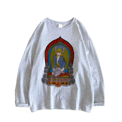 the smashing pumpkins碎南瓜 另类摇滚乐队朋克 男女春秋长袖T恤