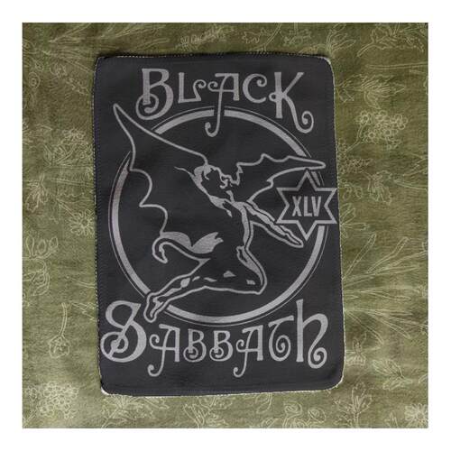 black sabbath黑色安息日重金属摇滚乐队diy印花布贴包包衣服配件