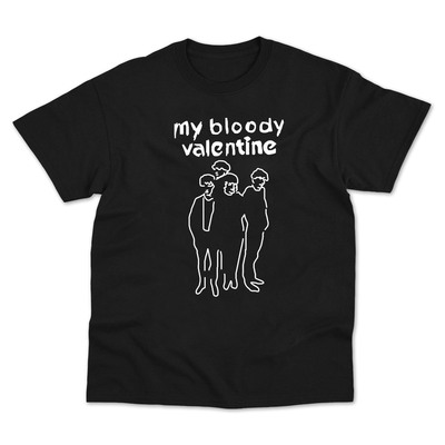my bloody Valentine mbv我的化学罗曼史手绘设计感纯棉短袖T恤