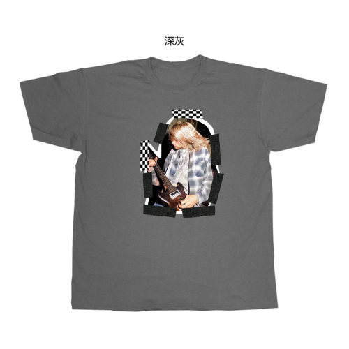 kurt cobain nirvana smells like teen spirit男女短袖T恤