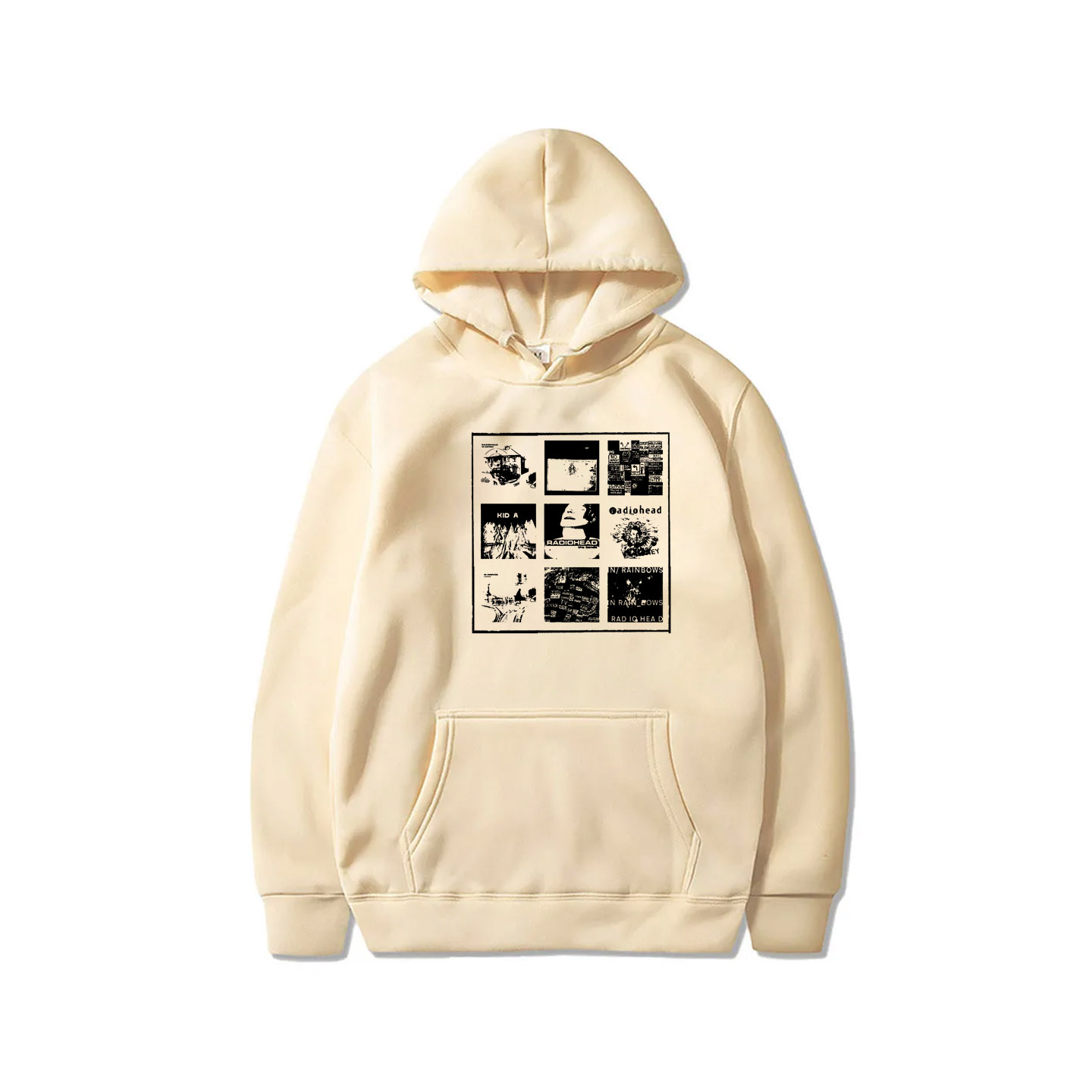 radiohead电台司令文艺摇滚英伦britpop男女帽衫连帽卫衣外套
