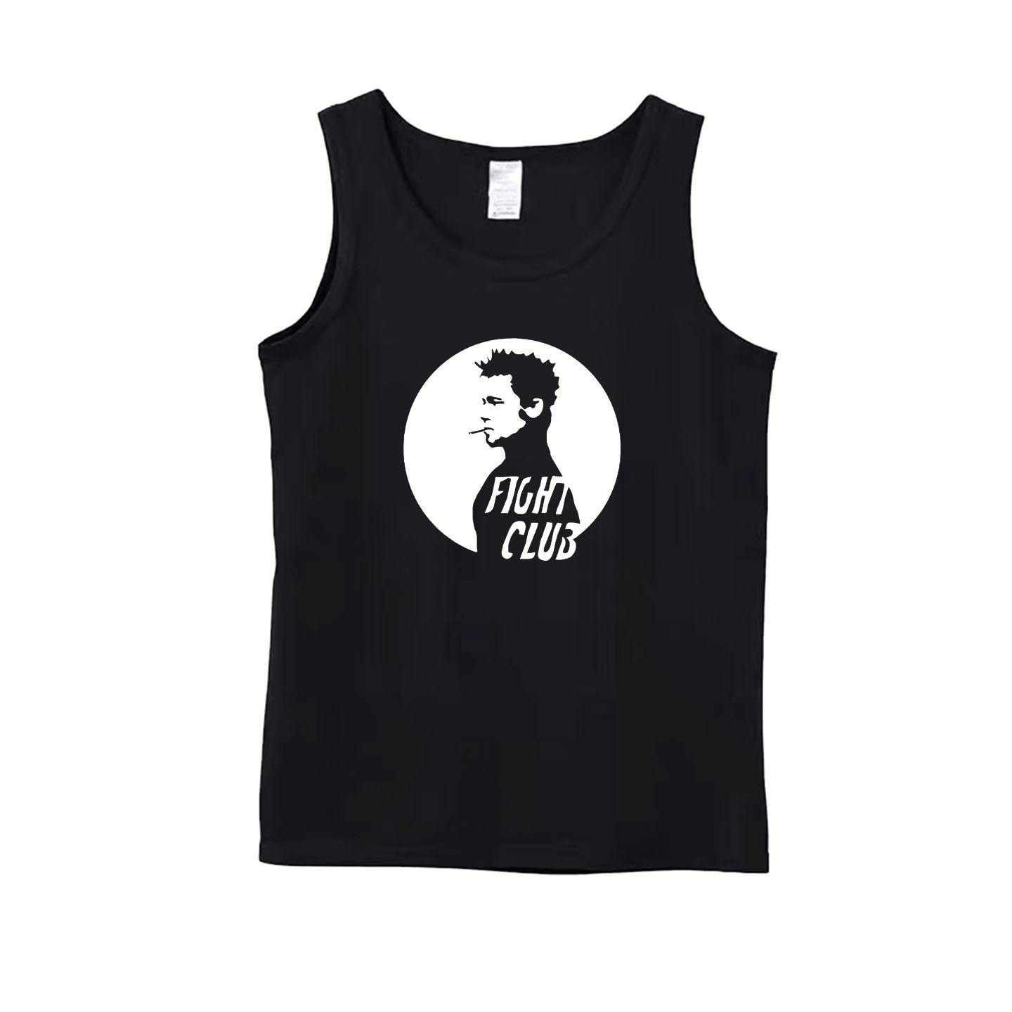 fight club搏击俱乐部朋克摇滚文艺电影印花男女纯棉背心吊带T恤