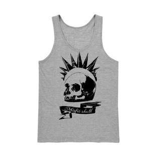 the misfits punk rock地下朋克摇滚轻薄凉快夏季背心吊带无袖T恤