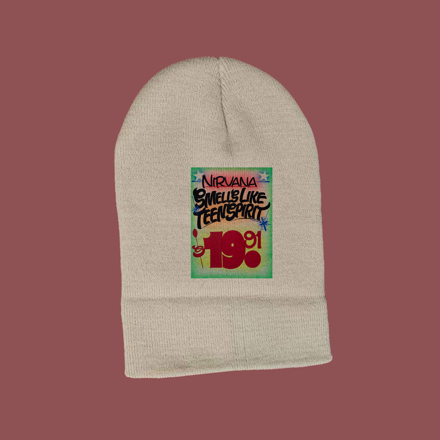 nirvana smells like teen spirits涅盘少年心气摇滚朋克男女冷帽