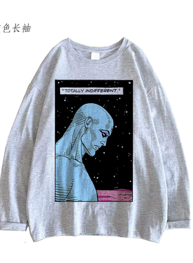 CYBER PUNK WATCHMEN守望者赛博朋克反英雄未来主义男女长袖T恤