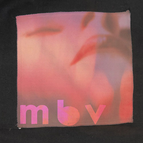 我的情人节my bloody Valentine mbv柔软桃皮绒布贴包包衣服配件