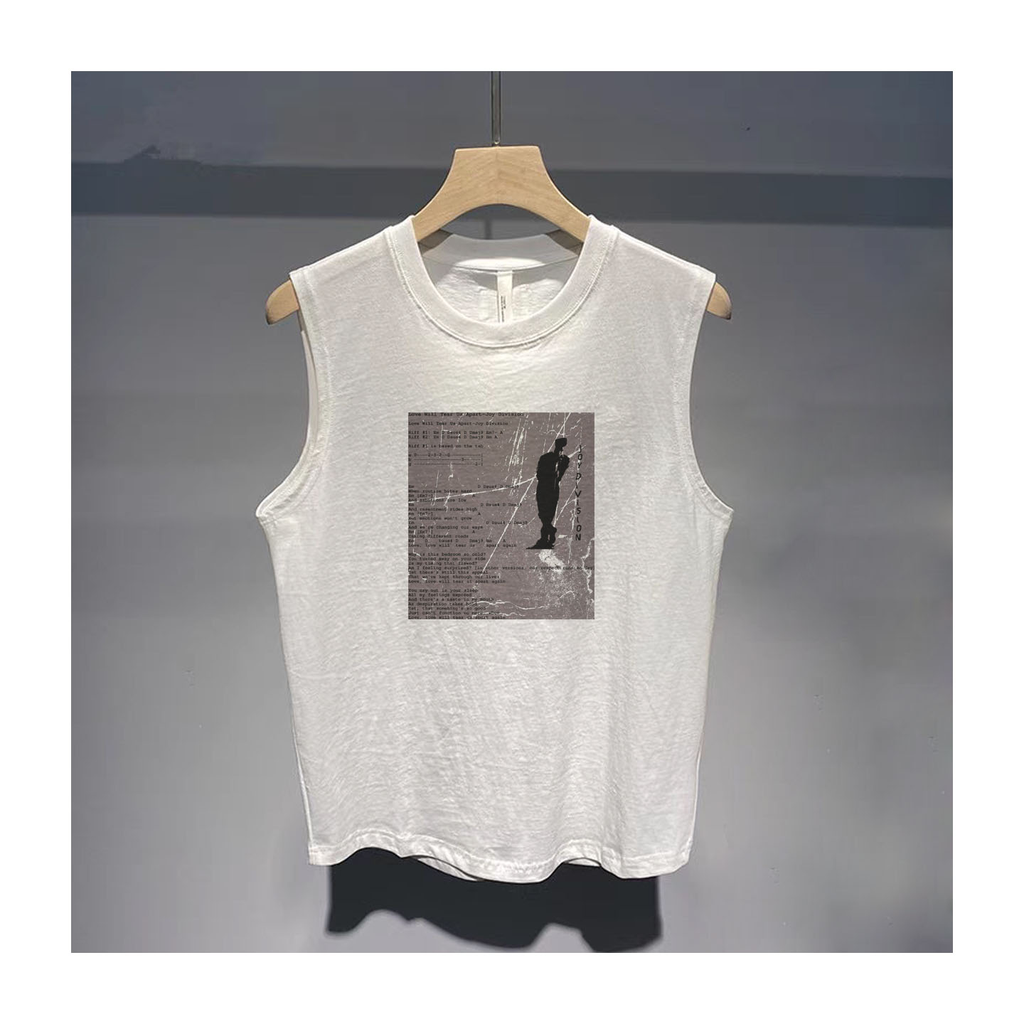 joy division快乐分裂后朋克个性朋克复古男女纯棉短袖T恤坎肩