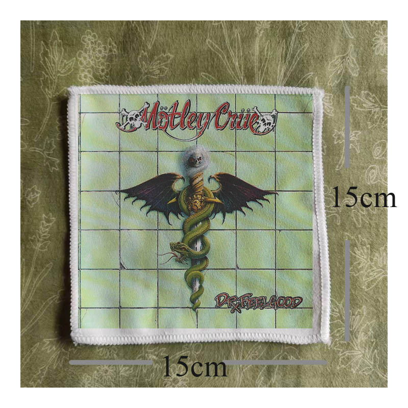 motorhead pantera克鲁小丑金属摇滚印花布贴包包衣服配件装饰