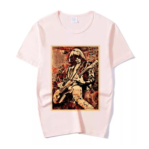 JOY DIVISION快乐小分队ramones雷蒙斯男女宽松摇滚朋克乐队T恤