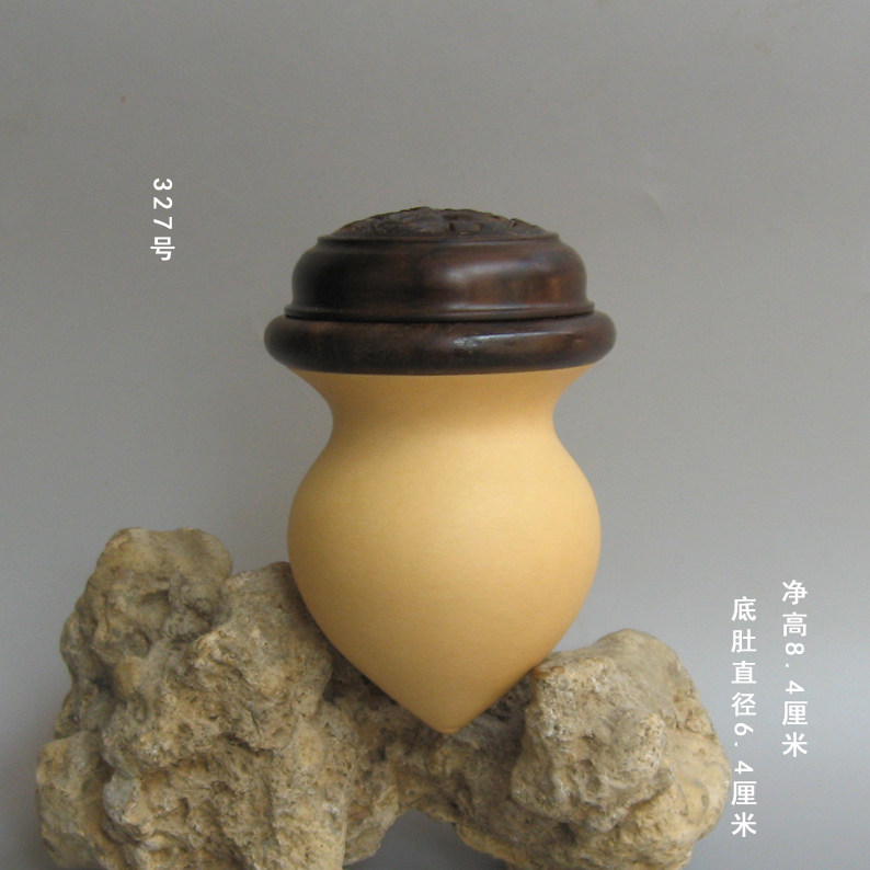蝈蝈葫芦 素鸡心葫芦手把件 鸣虫用品葫芦罐 蜘蛛肚鸡心 送簧