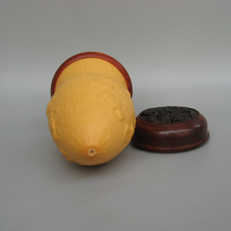 实物拍摄 范制柳叶蝈蝈葫芦鸣虫葫芦花梨口椰壳蒙心 多款图案送簧