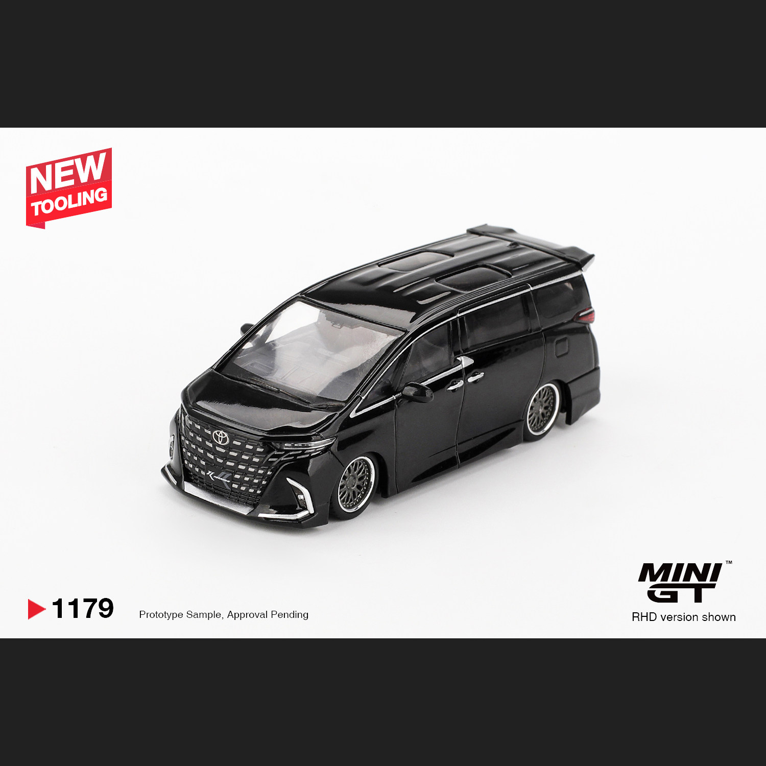 现货1:64 MINIGT#1179 丰田Toyota 埃尔法商务车Alphard 40 KUHL