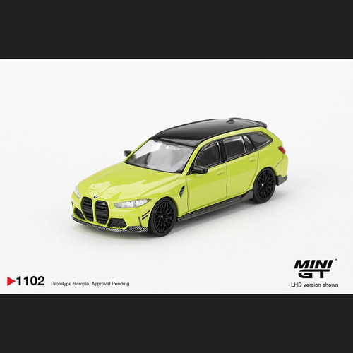 MINIGT宝马M3旅行车合金汽车模型