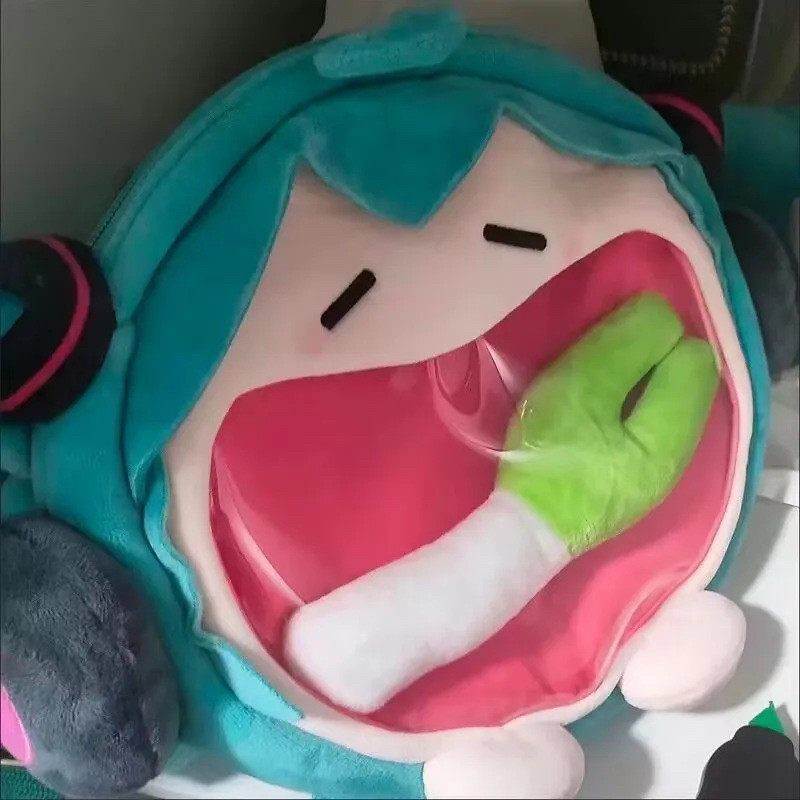 动漫初音公主殿下未来cosplay道具甩葱舞毛绒小葱抱枕毛绒玩具