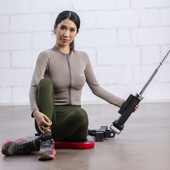 商用四轴承杠铃炮筒炮架爆发力核心力量训练硬拉划船地雷架腹背肌