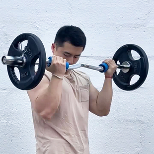 哑铃硅胶握把加粗把手杠铃杆变径加粗手柄套加粗握把杠铃把套壶铃
