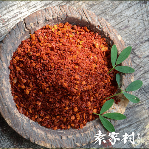 500g陕西咸阳石碾特产包邮辣椒面