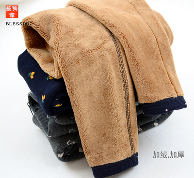 无骨加厚棉裤纯棉打底裤BLESSDOG