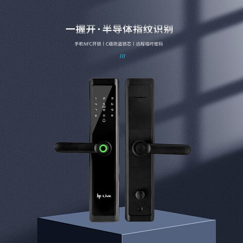 智能密码指纹门锁HP-LNKP1一握开