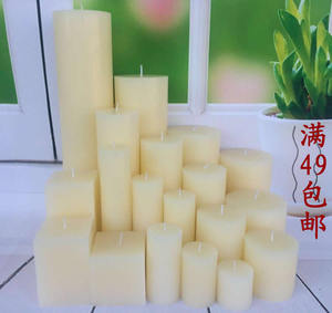 Classic经典柱蜡，无烟/无味/无泪/酒店婚庆 蜡烛