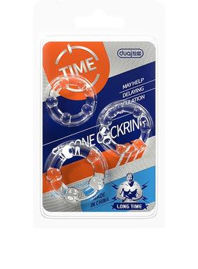 An elastic ring that can prolong sexual intercourse duration