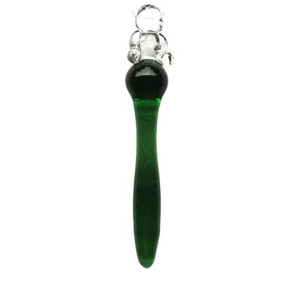 Glass-made femalemasturbation toy fake phallus adult product
