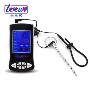 Male penis electric shock punishment toy urethral dilator
