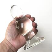 glass masturbation made used anus toy