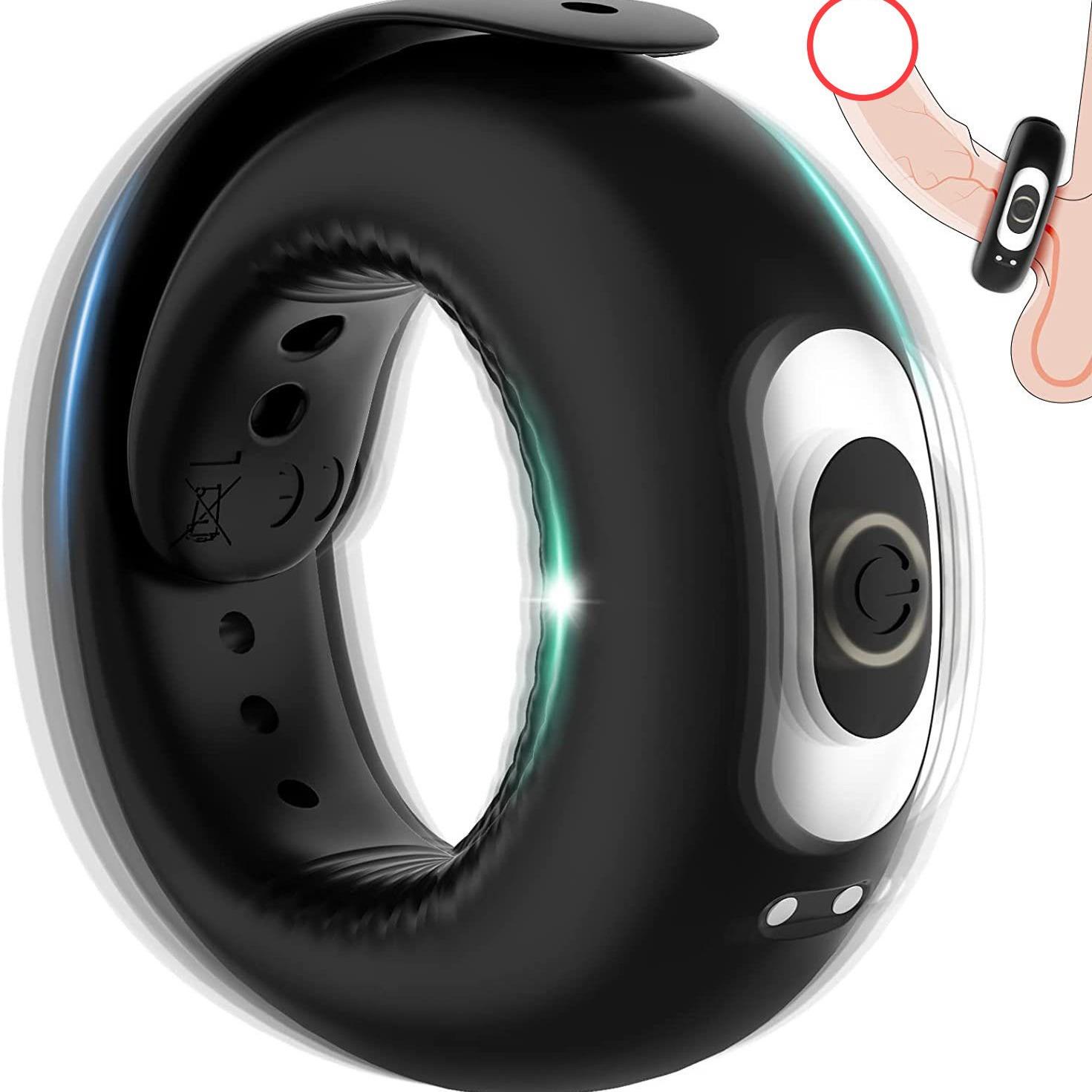 An elastic ring that can prolong sexual intercourse duration