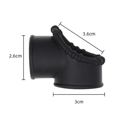 An elastic ring that can prolong sexual intercourse duration