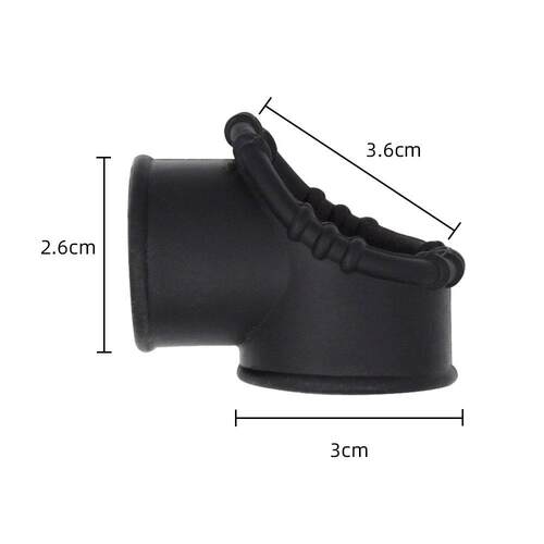 An elastic ring that can prolong sexual intercourse duration