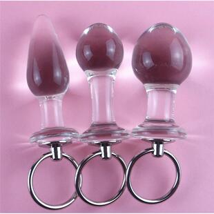 A glass-made anus used as a masturbation toy