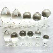 glass masturbation made used anus toy