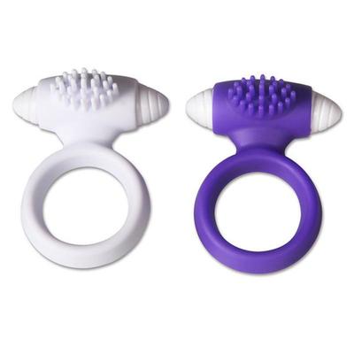 A vibration-stimulating ring that acts on the clitoris