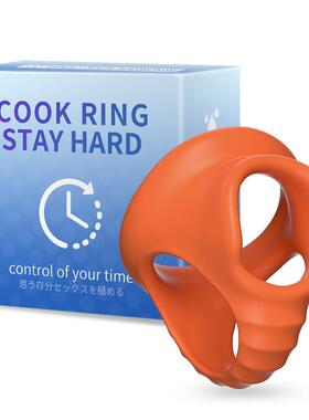 An elastic ring that can prolong sexual intercourse duration