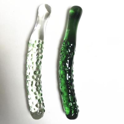 Glass-made female masturbation toy fake phallus adult produc