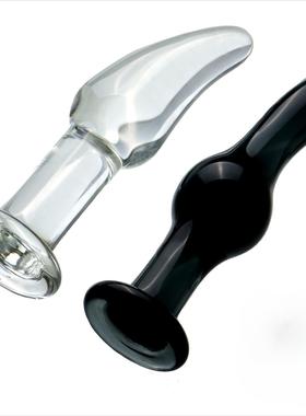 A glass-made anus used as a masturbation toy