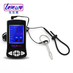 Male penis electric shock punishment toy urethral dilator