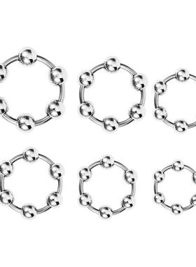 A metal ring for prolonging ejaculation time