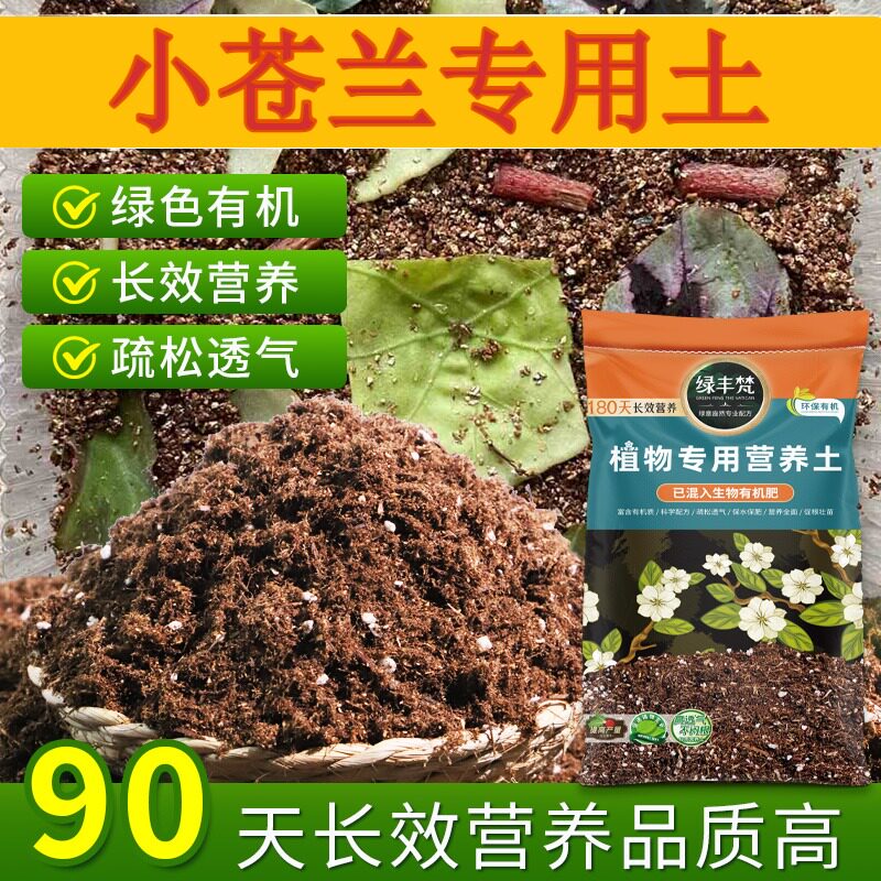 小苍兰适用轻质园艺土科学配比嫁接盆栽土干净无尘绿叶大包装多肉