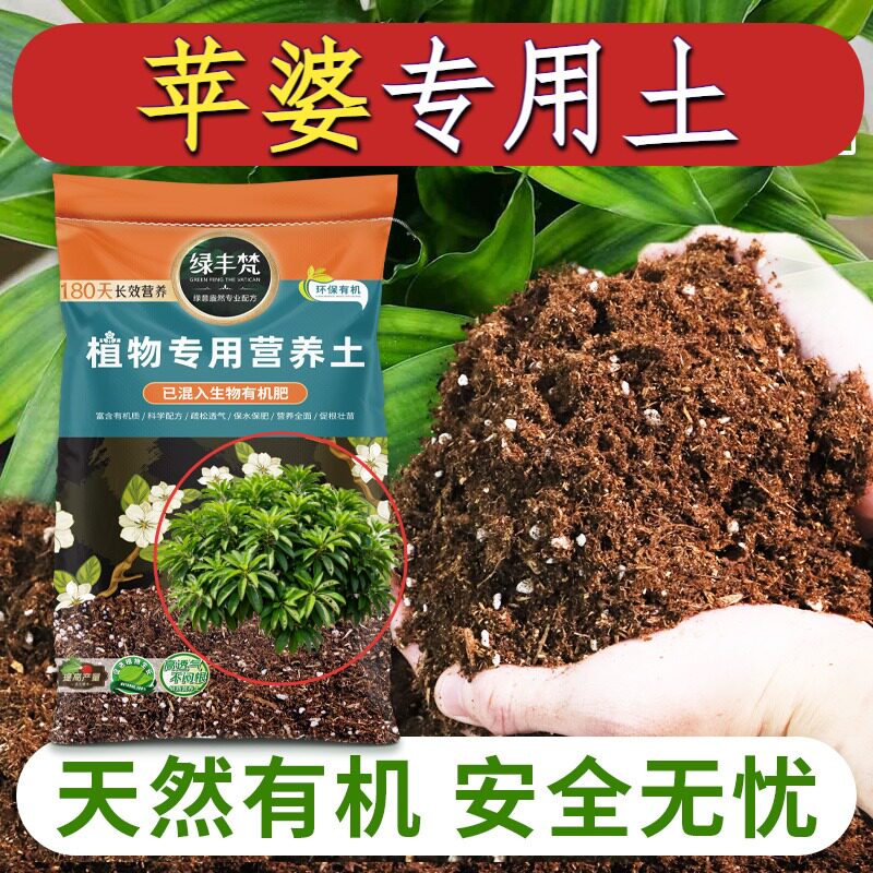 苹婆适用轻质基质土不易板结室内种植土优质增强孔隙试用装观叶