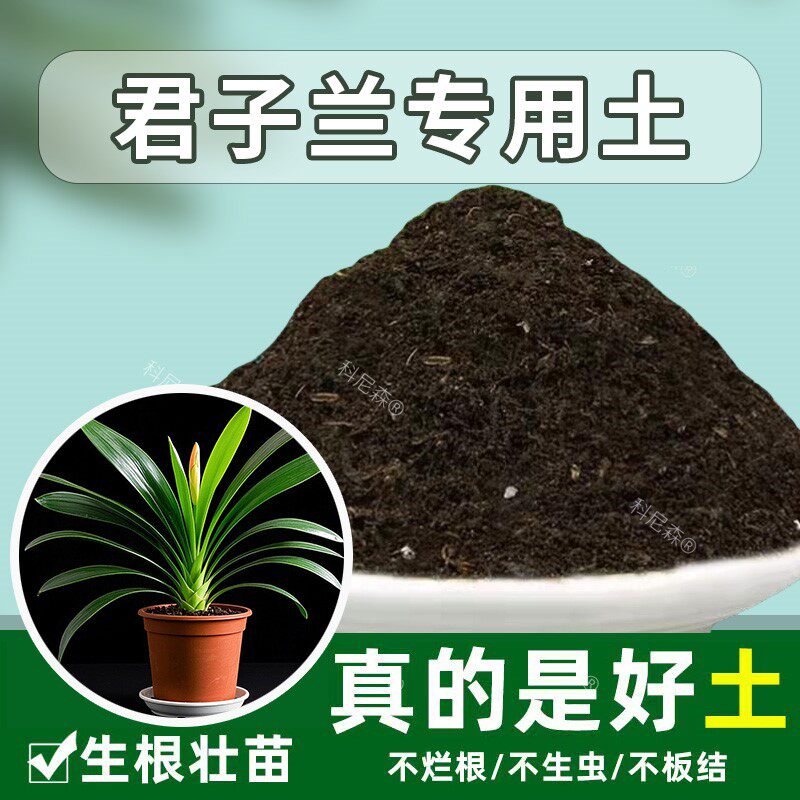 君子兰专用土君子兰专用营养土泥土肥料土养花土家用透气盆栽土
