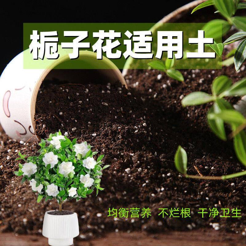 栀子花适用土酸性种花养花营养土通用疏松透气家用阳台室内种植土